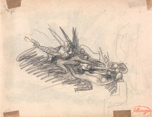 魔鬼为基督的诱惑 作者 乔治·罗姆尼
